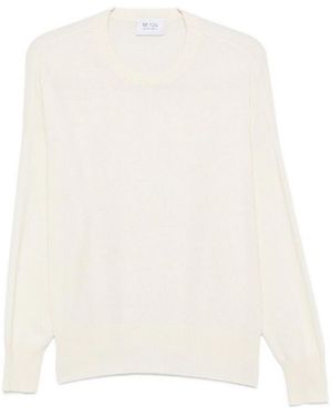 Be You Cashmere Crewneck Sweater - White