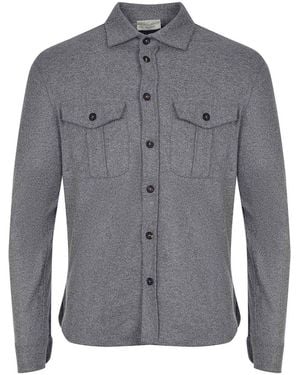 FILIPPO DE LAURENTIIS Shirt Made Of Wool And Cashmere Blend - Grey