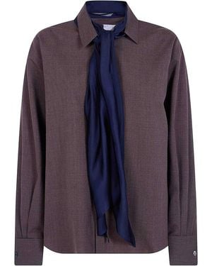 Sacai Suiting Shirt - Blue