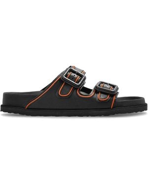 Birkenstock Arizona Exquisite Nappa Leather Sandals - Black