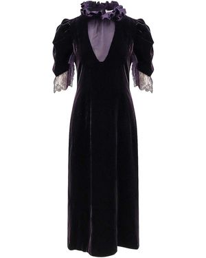 McQueen Midi Dresses - Black