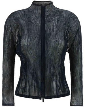 Issey Miyake Cardigan - Schwarz
