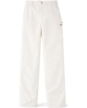 Marni Cargo Pocket Pants - White