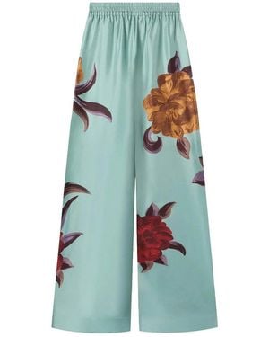 La DoubleJ Pantaloni Palazzo - Blu