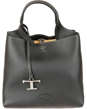Tod's Leather Tote - Black