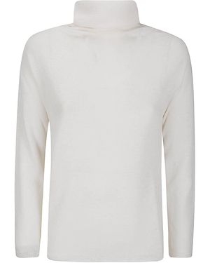 ArchivioB Cashmere Turtleneck - White