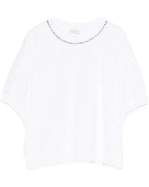 Brunello Cucinelli Cotton Jersey - White