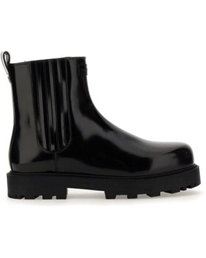Givenchy Leather Boot - Black
