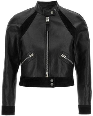 Tom Ford Leather Jacket - Black