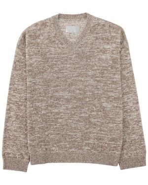 Maison Margiela V-Neck Sweater - Natural