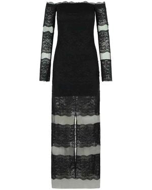 Blumarine Long Dress - Black