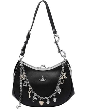 Vivienne Westwood Charm Frame Purse - Black