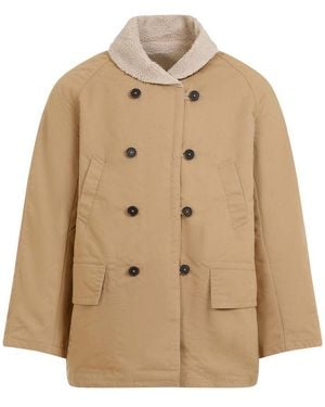 Universal Works Reversible Mackinaw Jacket - Natural