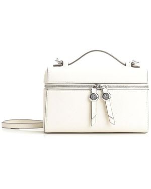 Tory Burch Romy Slim Top Handle - White