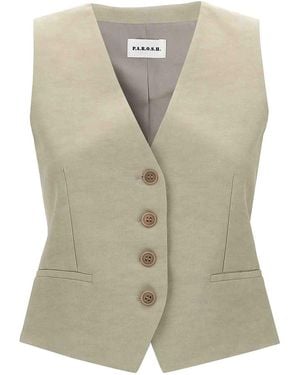 P.A.R.O.S.H. Raisa Vest - Natural