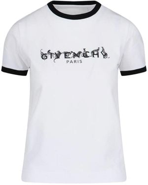 Givenchy T-Shirt Logo - White