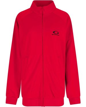Balenciaga 'Back Tracksuit' Dress - Red