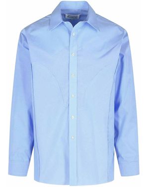 Maison Margiela Light Cotton Shirt - Blue
