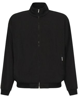 Represent Initial Zip-Up Sweatshirt - Black