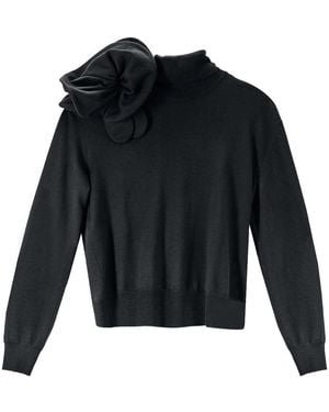 Moschino Maglia Dolce Vita Fiore - Blue
