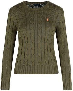 Polo Ralph Lauren Julianna Cotton Sweater - Green