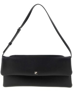 Courreges Wrist Clutch - Black