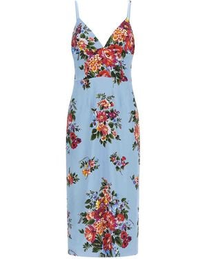 Dolce & Gabbana Print Dress - White