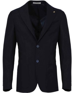 Corneliani Single-Breasted Jacket - Blue
