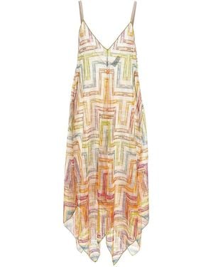Missoni Raschel Tulle Dress - Metallic