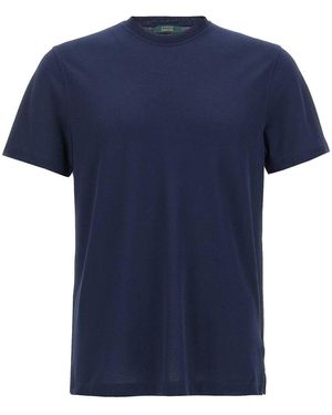 Zanone Ice Cotton T-Shirt - Blue