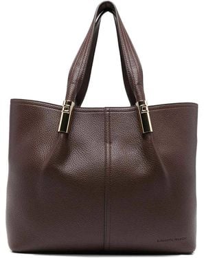 Elisabetta Franchi Shopping Bag - Brown