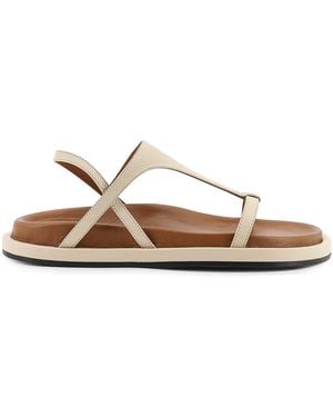 Atp Atelier Ultimate Leather Sandals - White