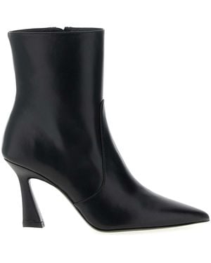 Stuart Weitzman Vinnie Ankle Boots - Black