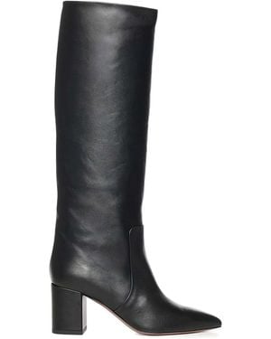 Paris Texas Anja Leather Boots - Black