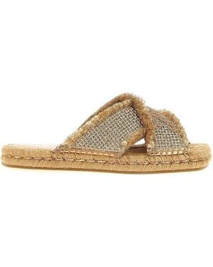 Jimmy Choo Aciel Sandals - Metallic