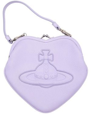 Vivienne Westwood Belle Heart Frame Purse - Purple