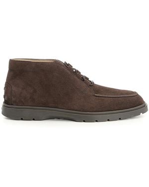 Tod's Suede Ankle Boot - Brown