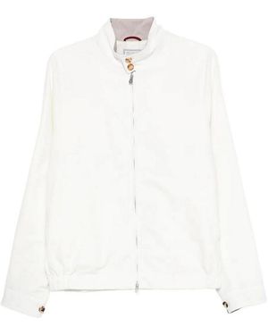 Brunello Cucinelli Bomber Jacket - White