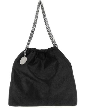 Stella McCartney Falabella Drawstring Shoulder Bag - Black