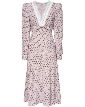 Alessandra Rich Maxi Dresses - Purple