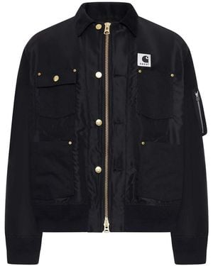 Sacai Duck Jacket - Black