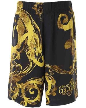 Versace Jeans Couture Watercolour Short - Blue