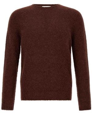 Oliver Lattughi Crew-Neck Jumper - Brown