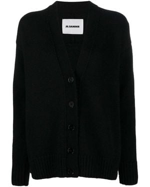 Jil Sander Cardigan - Black