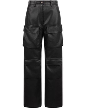 MSGM Pantalón Casual - Negro