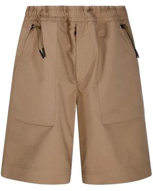 Moncler Pants Shorts - Natural