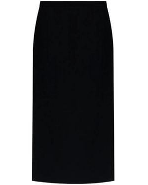 Givenchy Midi Skirt With Zip - Black