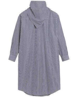 Ami Paris Bandana Cotton Dress - Blue