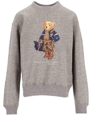 Polo Ralph Lauren Printed Jumper - Grey