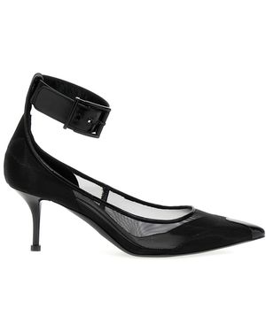 Alexander McQueen 'Punk’ Court Shoes - Black